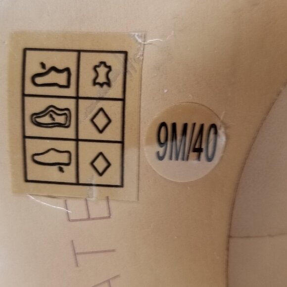 1.State Saffy Pointed Toe Pump, Nude Leather, Womens Size 9 M / 40 - Picture 12 of 13